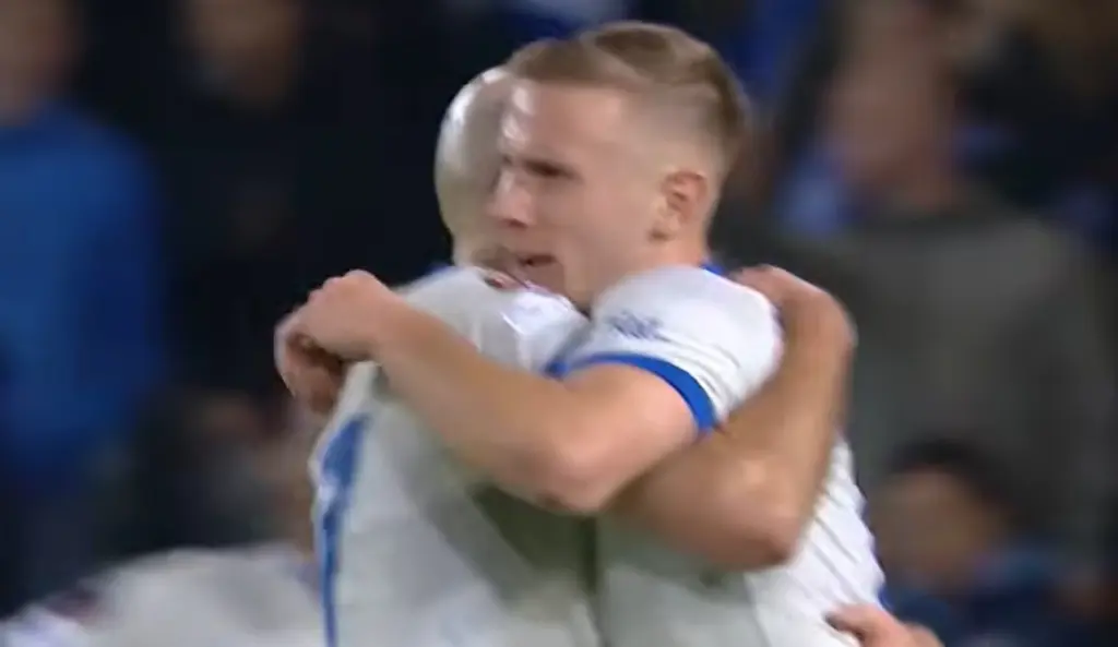 Dinamo slavi pogodak