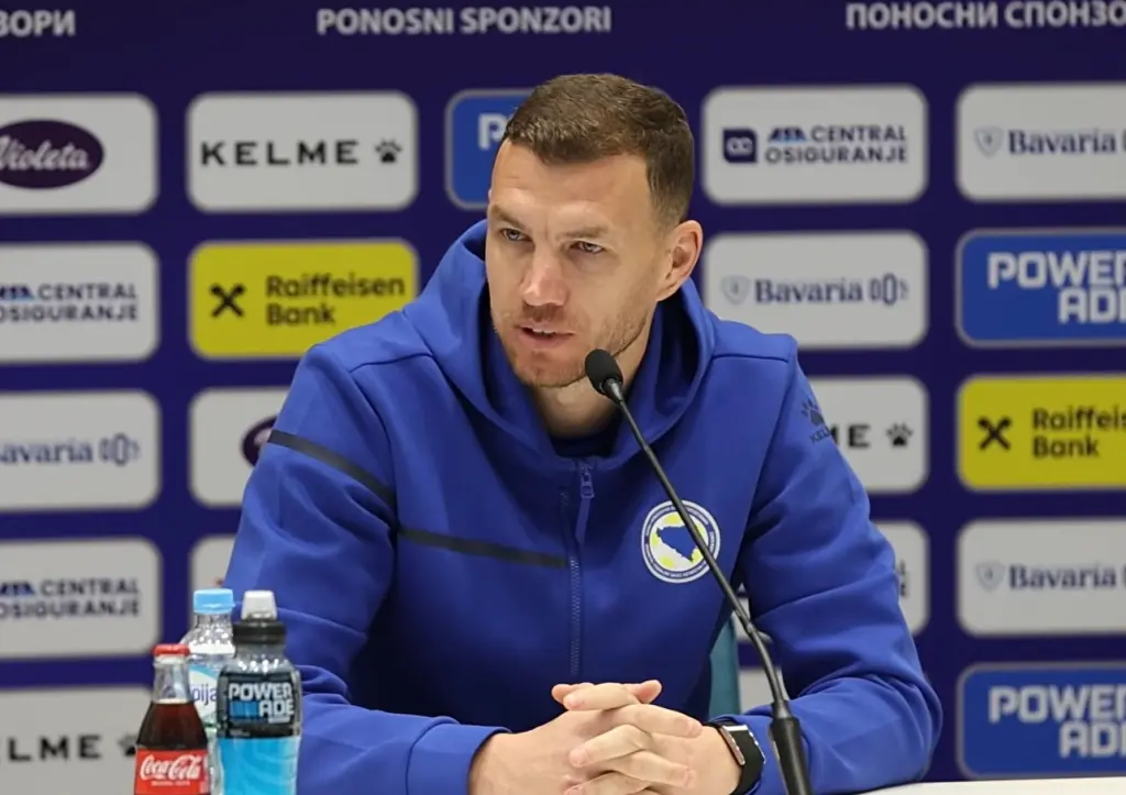 Edin Džeko konferencija za medije