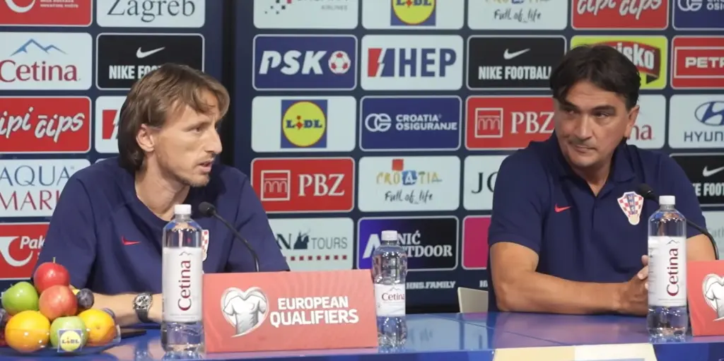 Modrić, Dalić, press-konferencija, hrvatska reprezentacija