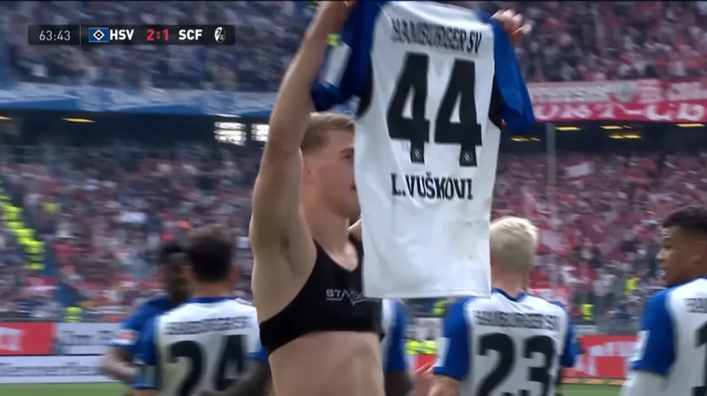 Luka Vušković, HSV