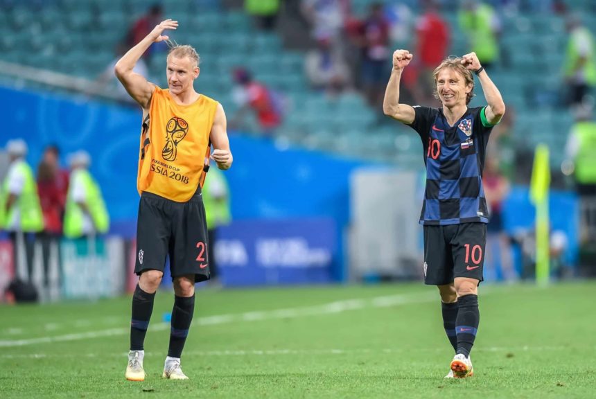 Domagoj Vida Luka Modrić