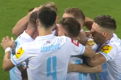 Rijeka slavi gol Pjace