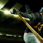 Powerful,Hit.,Poster,With,Baseball,Player,With,Baseball,Bat,In (pravila bejzbola)