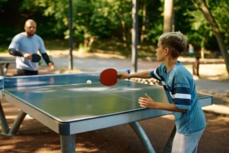 Sin i otac primjenjuju pravila stolnog tenisa