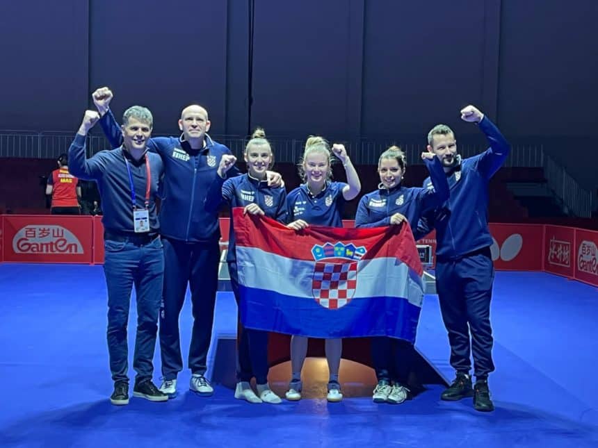 hrvatska ženska stolnoteniska reprezentacija