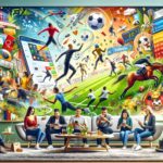 Skupina ljudi prakticira mobilno klađenje (Kako se kladiti preko mobitela)