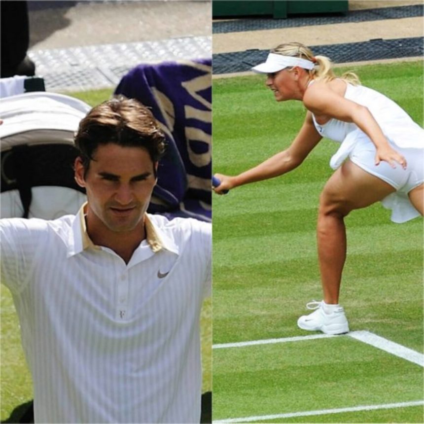 Roger Federer i Maria Šarapova (Gdje se održava Wimbledon)