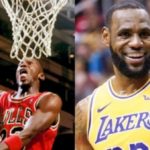 Michael Jordan i LeBron James (MVP finala NBA)