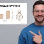 Muškarac pokazuje na Martingale sistem