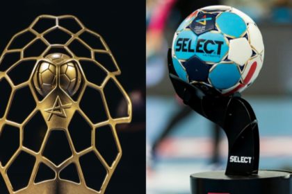 rukometna liga prvaka lopta i trofej