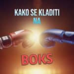 Dvije boksačke rukavice (Klađenje na boks)