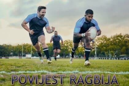 Muškarci igraju ragbi (Povijest ragbija)